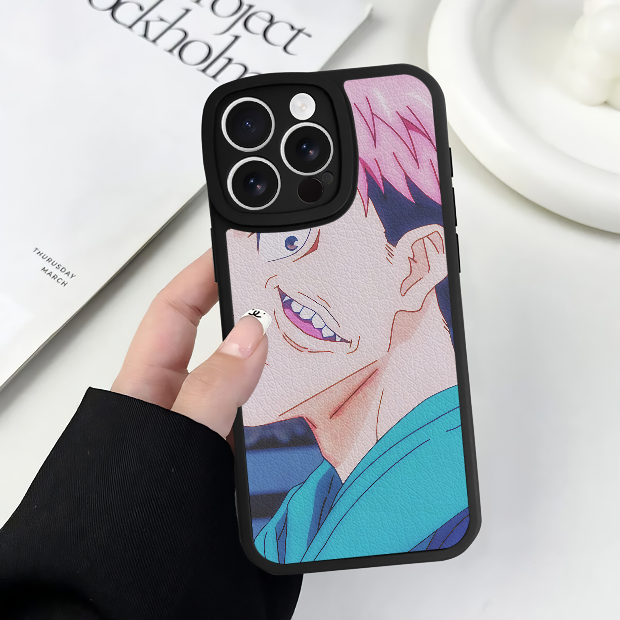 （画像用） SPY×FAMILY间谍家家酒 【iPhone 16シリーズ対応】シリコンスマホケース（レザー調） 材質：シリコン